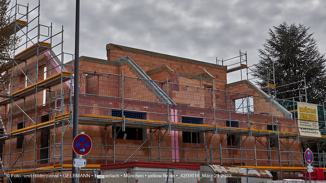 21.03.2023 - Baustelle und Wohnanlage Niederalmstraße 16